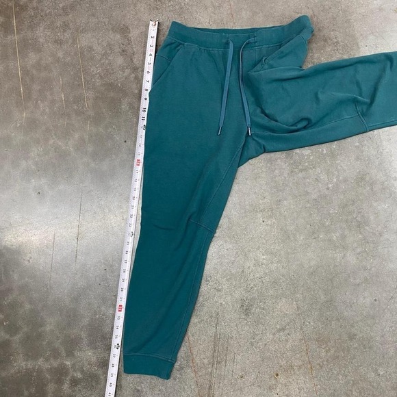 Lululemon Teal Green Jogger Sweatpants Mens Size L - Picture 6 of 8